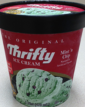 Rite Aid Voluntarily Recalls 16 oz. Pints of Mint N Chip Thrifty Ice Cream (Pistachios)